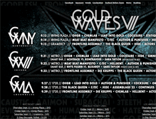 Tablet Screenshot of coldwaves.net